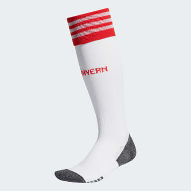ผู้ชาย ฟุตบอล สีขาว ถุงเท้าชุดเหย้า FC Bayern 23/24