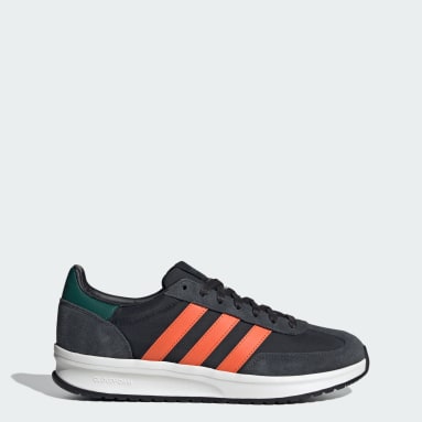Adidas cloudfoam orange black on sale
