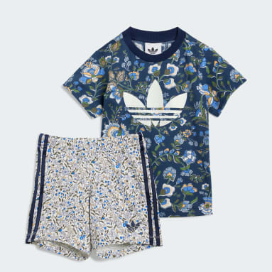 Ensemble t-shirt court adidas Originals x Liberty London Enfants