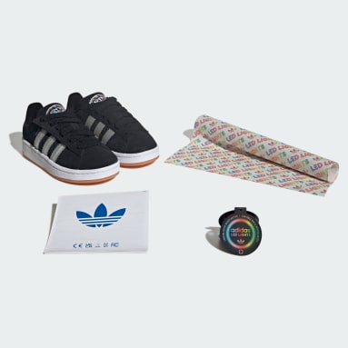 Zapatillas Campus 00s Led Lights Comfort con cierre elástico y pasadores para niños