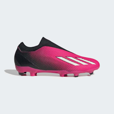 Soccer Pink X Speedportal.3 Laceless Firm Ground Cleats