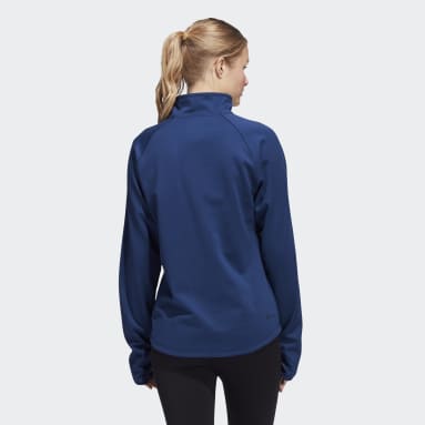 Women Sportswear Blue Maple Leafs 22 NHL Fleece 1/4 Zip Sweatshirt