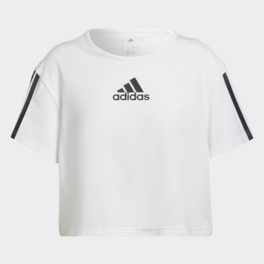 AEROREADY Made for Training Crop Sport T-skjorte Hvit