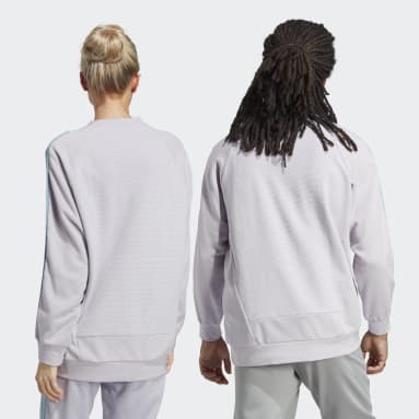 Sportswear fialová Mikina Tiro Crewneck Gender Neutral