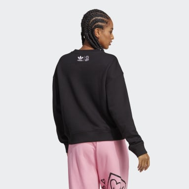 Women Lifestyle Black 아디다스 오리지널스 x 앙드레 사라이바 스웨트셔츠