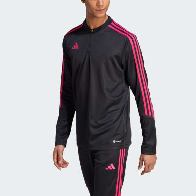 Sudadera entrenamiento Tiro 23 Club Negro Hombre Fútbol