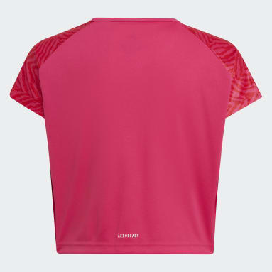 Girls Lifestyle Pink Designed 2 Move Seasonal Tee