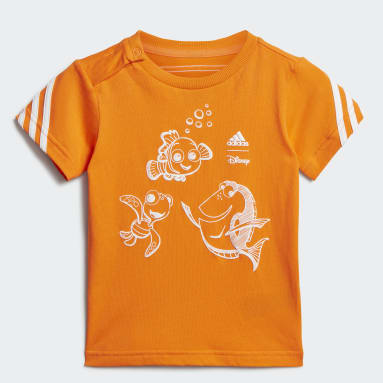 T-shirt Le Monde de Nemo Orange Enfants Sportswear