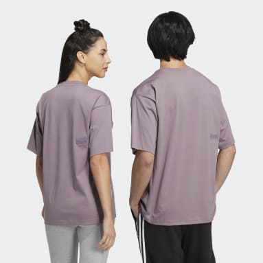 Originals Purple Adicolor Short Sleeve Tee