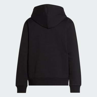 Ženy Originals čierna Mikina s kapucňou Adicolor Essentials Fleece
