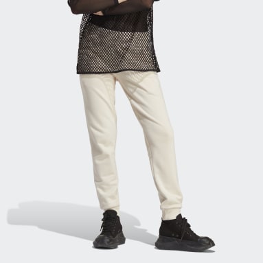 Pantalón Deportivo Adicolor Essentials Ajustado Beige Mujer Originals