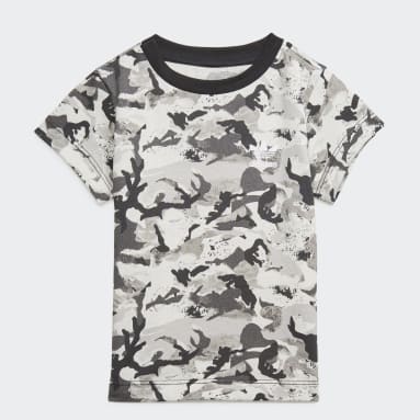 Allover Print Camo Tee Bialy