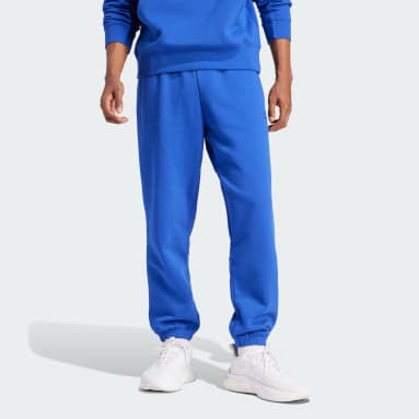 Adidas Tapered Fit Sweatpants Track Pants Size XL Unisex in Blue