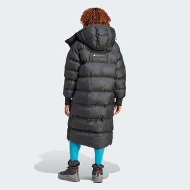 Casaco Comprido Acolchoado TrueNature adidas by Stella McCartney Preto Mulher adidas by Stella McCartney