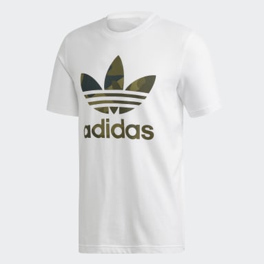 Buy Adidas Men's Geometric Fitted T-Shirt (HZ8970_Black/White M) at  Amazon.in