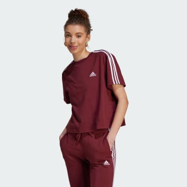 T Shirts Bordeaux Femmes adidas FR