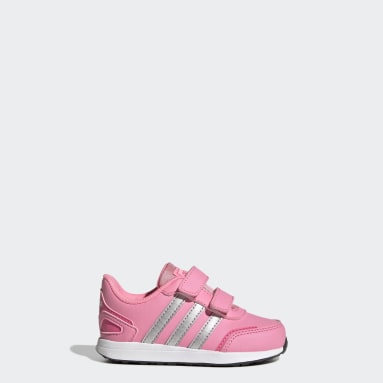Børn Sportswear Pink VS Switch 3 Lifestyle Løb Hook and Loop Strap sko
