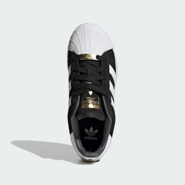 adidas Superstar Shoes - Black, Kids' Lifestyle