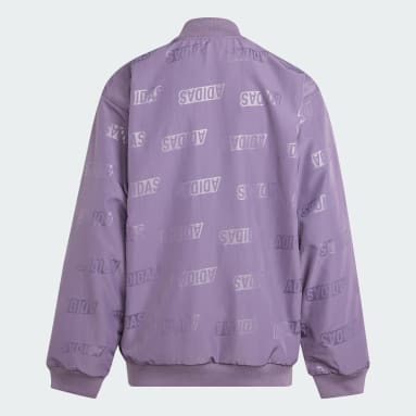 Veste réversible Brand Love Gold Enfants Pourpre Adolescents 8-16 Years Sportswear