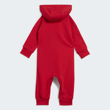 Body en molleton Essentials 3-Stripes Enfants Rouge Enfants Sportswear