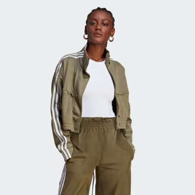 Adidas khaki womens tracksuit outlet
