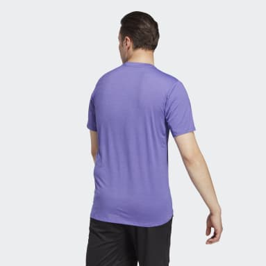 Designed for Training AEROREADY HIIT Colour-Shift Training Tee Fioletowy
