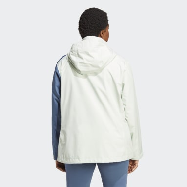 Chaqueta impermeable Terrex Multi RAIN.RDY 2-Layer (Tallas grandes) Verde Mujer TERREX