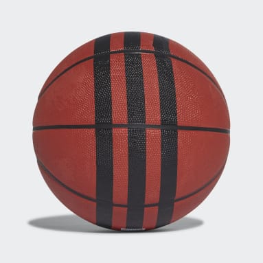 Men Basketball Orange 3-Stripes Basketball