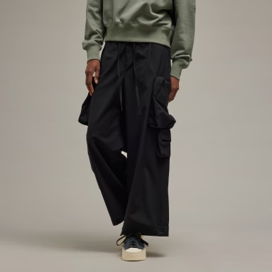 Pantalon revers nylon Y-3 noir Femmes Y-3