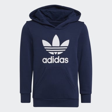 Conjunto com Capuz Adicolor Azul Criança Originals