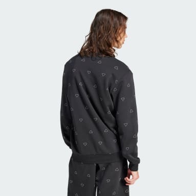 Seasonal Essentials Monogram Graphic Crew Sweatshirt