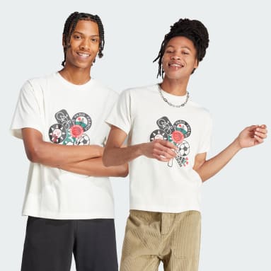 Camiseta adidas Graphic (Género neutro) Blanco Sportswear