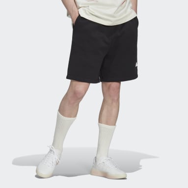 Männer Sportswear Fleece Shorts Schwarz