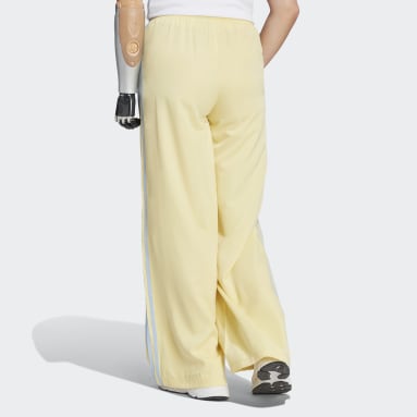Women Lifestyle Yellow Island Club 와이드 레그 팬츠