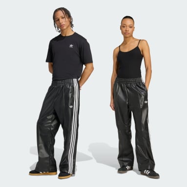 Pantalon large matière synthétique adidas x Jeremy Scott Pride