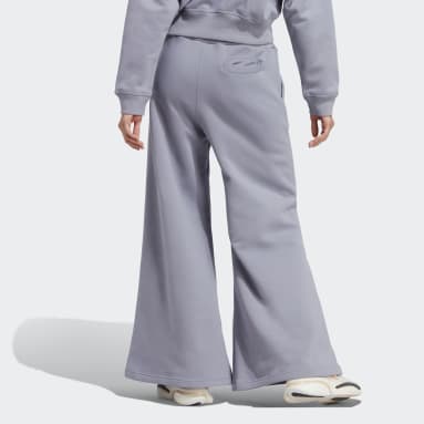 Pantaloni Lounge Fleece Wide Viola Donna Sportswear