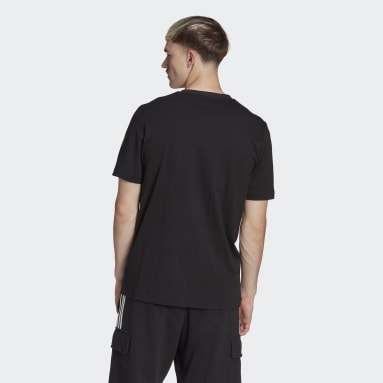 Men Originals Black Adicolor Classics Trefoil T-Shirt