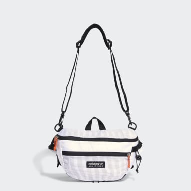 Bolsa de Cintura Grande adidas Adventure Branco Originals