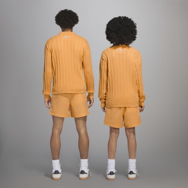 Short toile Pharrell Williams Orange Hommes Originals