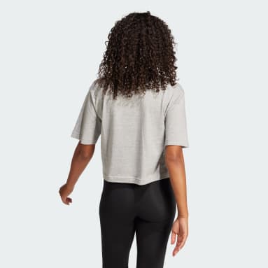 เสื้อยืดบอยเฟรนด์ Essentials Big Logo