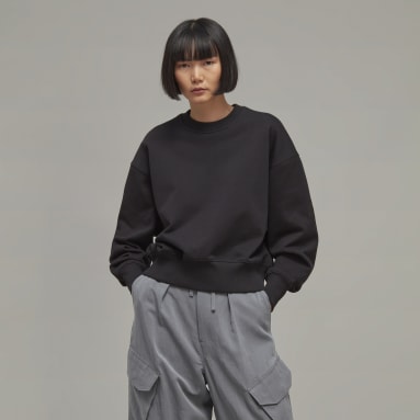 ผู้หญิง Y-3 สีดำ FT CREW SWEAT