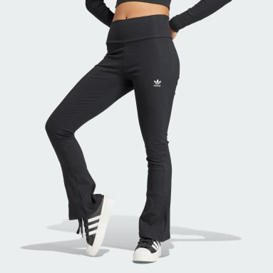 Quần Ống Loe Thun Gân Essentials