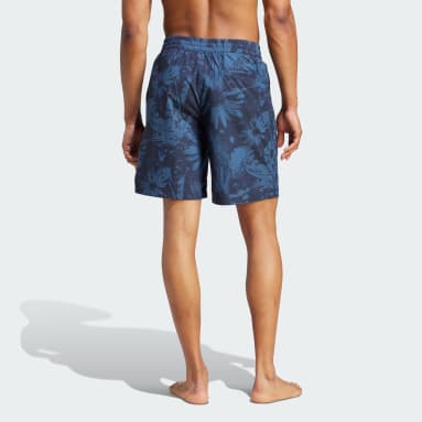 Men Originals Blue Adventure Allover Print Shorts