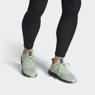 Chaussure 4D Futurecraft vert Course