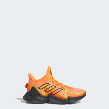 Adidas Originals PW Tennis Hu - Boys Preschool Shoes Bold Orange/White