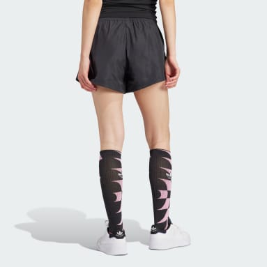 Nữ Originals Quần Short Cạp Cao Họa Tiết Graphic Bên Hông