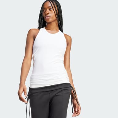Camisetas adidas mujer blanco hotsell
