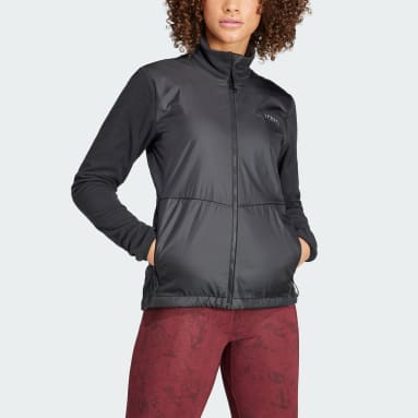 Chaqueta Rompevientos Terrex Multi Wind Fleece Negro Mujer TERREX