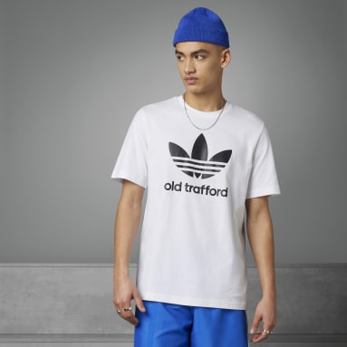 남성 originals White MUFC TREFOIL T