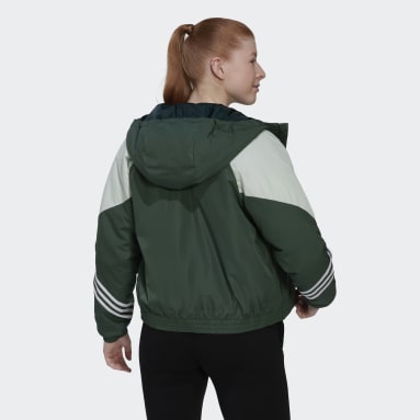 Back to Sport Hooded Jacket Zielony